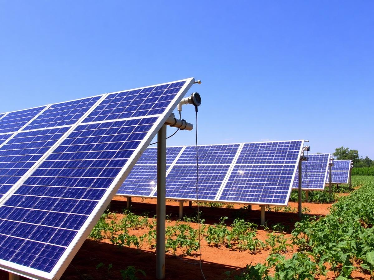 Station de pompage solaire — Louga